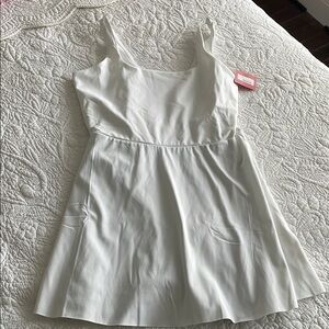 Spanx Get Moving Athletic Dress White Size L NEW